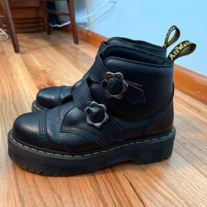 Dr. Martens Devon Flower Ankle Boot